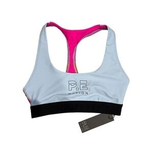 PE NATION racerback sport bra - size xs
